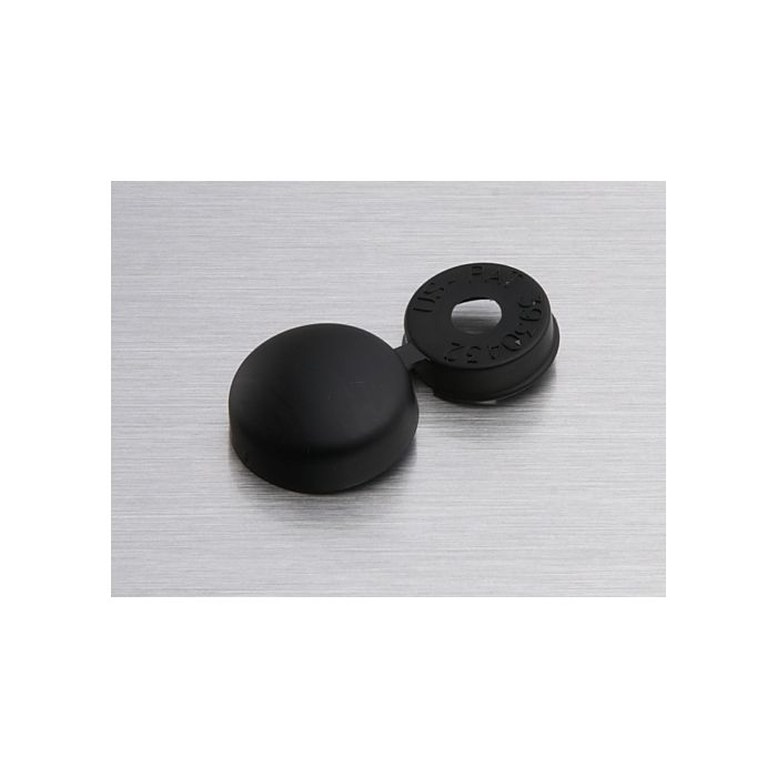Plastic screw covers Rodykap black Plastic screw covers Rodykap black