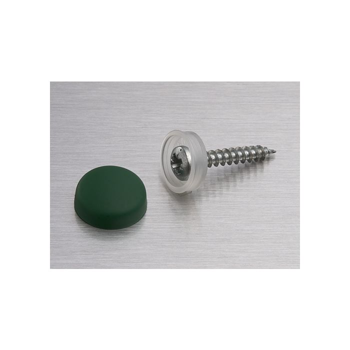 Snap Cap Kunststoff-Abdeckkappe 16mm Dark Jade