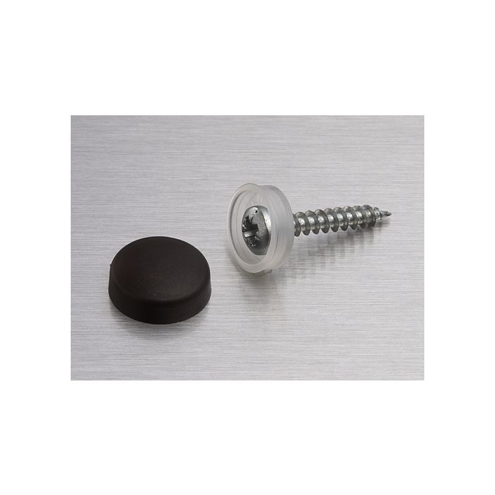 Snap Cap capuchon en plastique 16mm Brown Bronze
