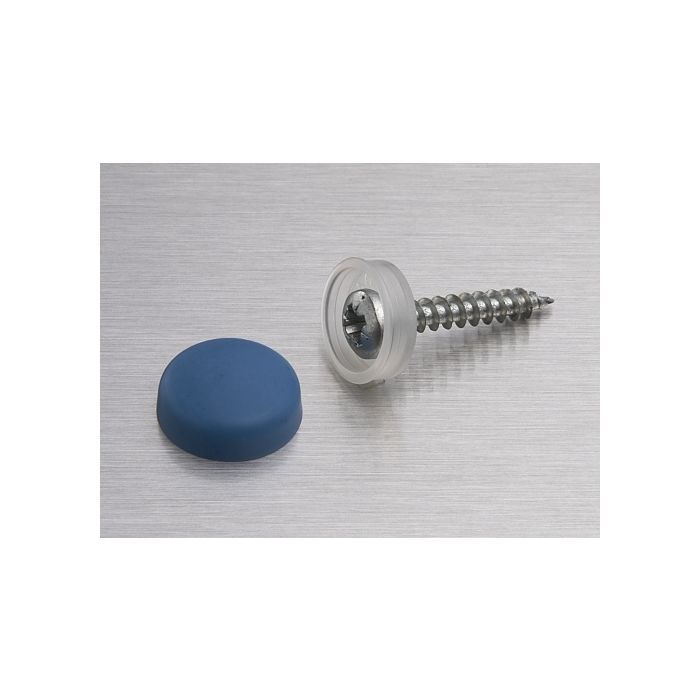 Snap Cap Kunststoff-Abdeckkappe 16mm Sky Blue
