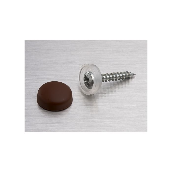Snap Cap capuchon en plastique 16mm Old Saddle Snap Cap capuchon en plastique 16mm Old Saddle