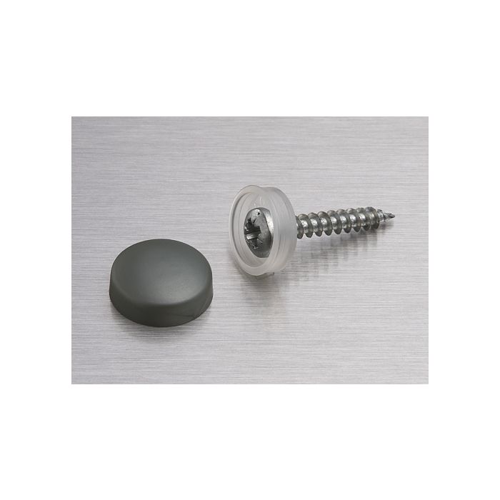 Snap Cap Kunststoff-Abdeckkappe 16mm L.A. Grey Snap Cap Kunststoff-Abdeckkappe 16mm L.A. Grey