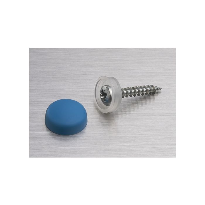 Snap Cap screw covers 16mm Austin Blue