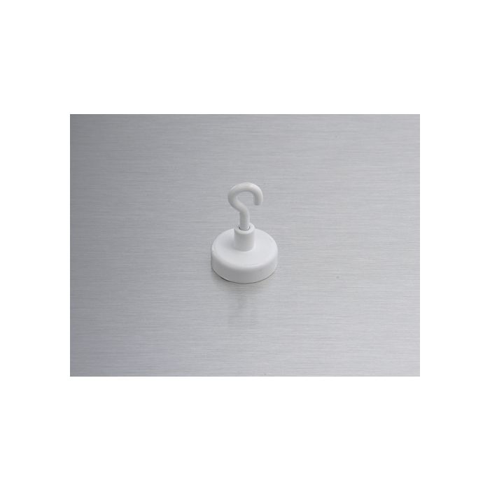 Magnethaken metal weiss 1 kg Magnethaken metal weiss 1 kg