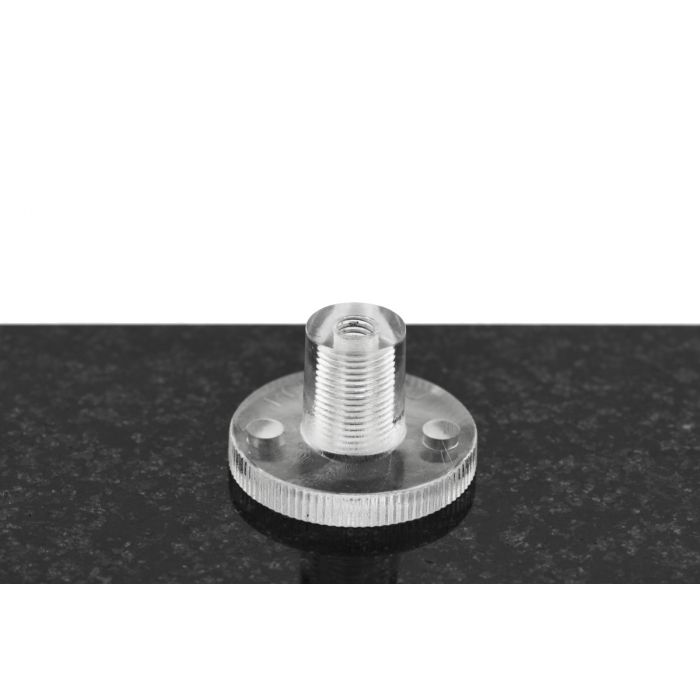 Damfix M4 adhesive foot with internal thread