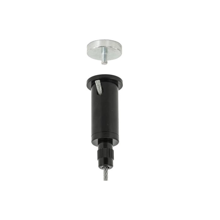 Stahlkabelhalter Magnetic Plus Schwarz Stahlkabelhalter Magnetic Plus Schwarz