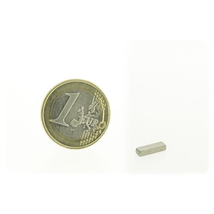 Quadermagnete 10x3mm, Höhe 2mm, H44