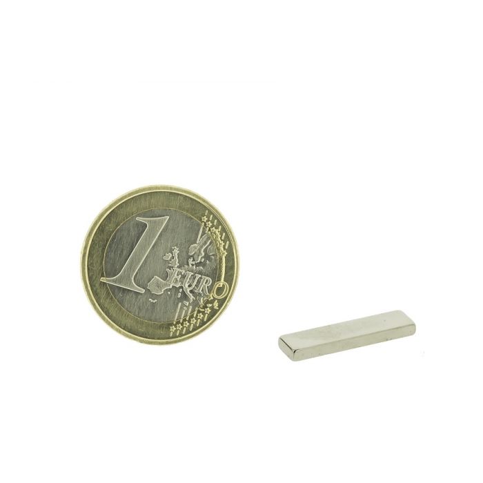 Magnetic block 20x5 mm, thickness: 2 mm, grade N35
