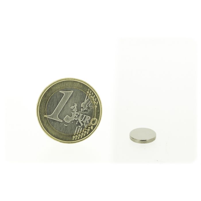 Disques magnétiques diamètre 9,5mm, épaisseur 1,5mm, N35 Disques magnétiques diamètre 9,5mm, épaisseur 1,5mm, N35