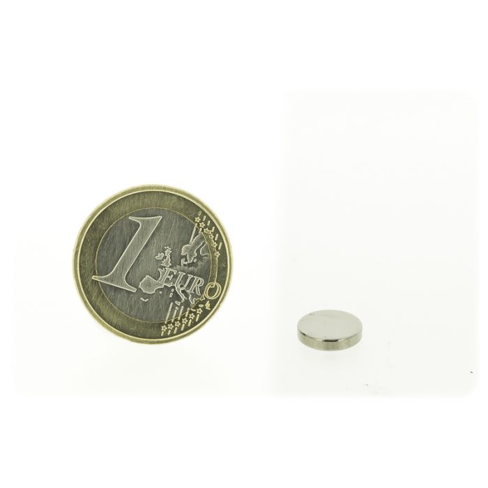 Disques magnétiques diamètre 9,5mm, épaisseur 2mm, N35 Disques magnétiques diamètre 9,5mm, épaisseur 2mm, N35