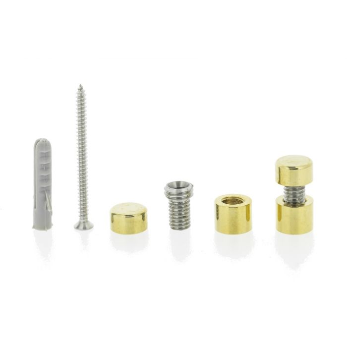 Miniplex+ 9mm chromed gold, thickness 1-6mm with spacer 8mm Miniplex+ 9mm chromed gold, thickness 1-6mm with spacer 8mm