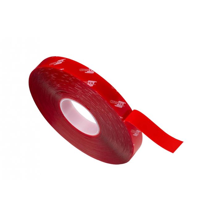Strong double-sided UHB tape transparent 25mmx33m ORABOND®