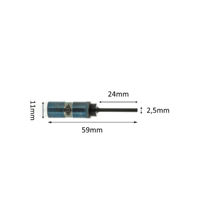 Papierbohrer RT1 2,5mm x 24mm Papierbohrer RT1 2,5mm x 24mm