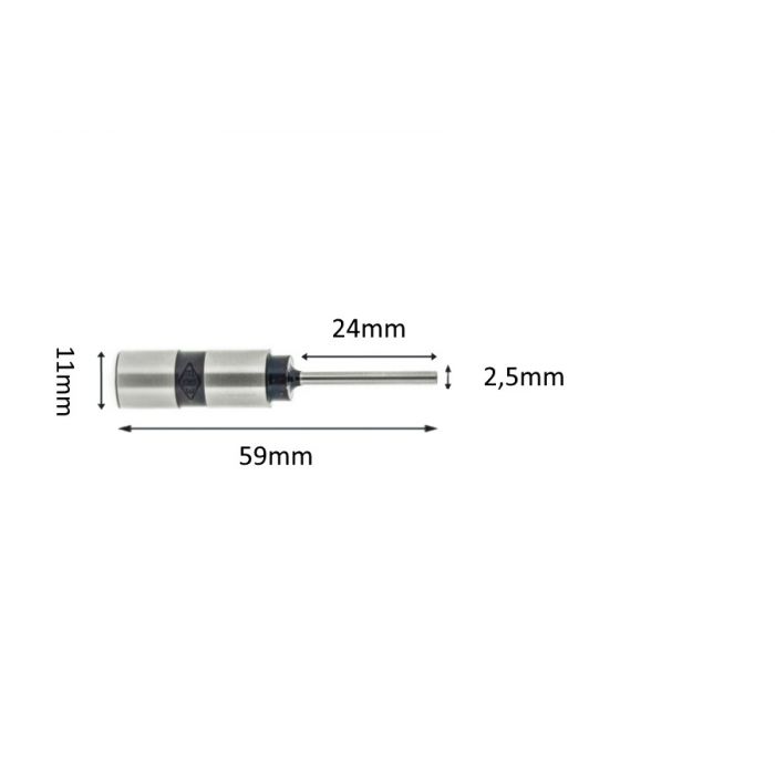 Paper drillbits standard 2,5mm x 24mm