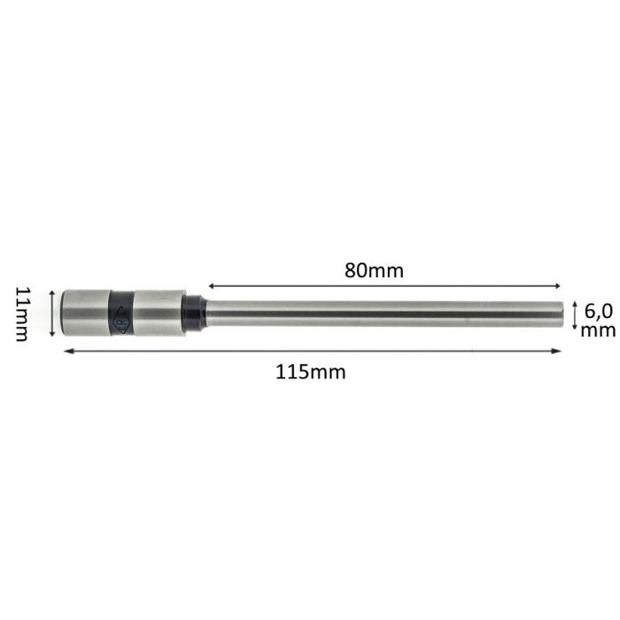 Papierbohrer Standard 6,0mm x 80mm Papierbohrer Standard 6,0mm x 80mm