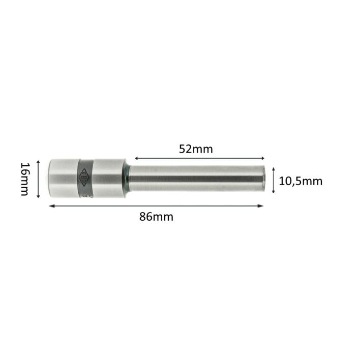 Papierbohrer Standard 10,5mm x 52mm L Papierbohrer Standard 10,5mm x 52mm L