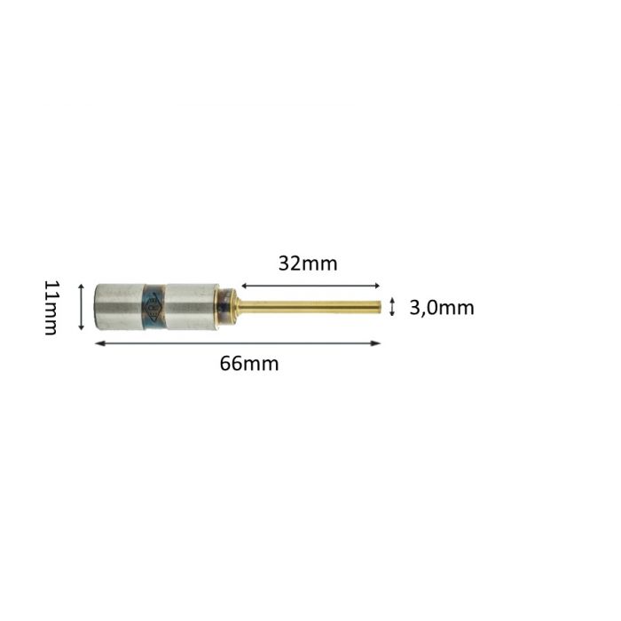 Papierbohrer titanium coating 3mm x 32mm