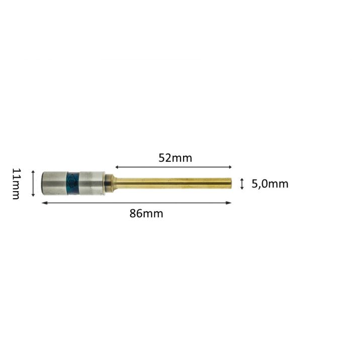 Papierbohrer titanium coating 5mm x 52mm