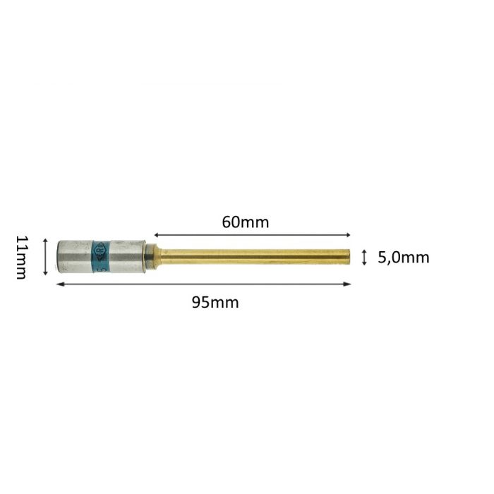 Papierbohrer titanium coating 5mm x 60mm Papierbohrer titanium coating 5mm x 60mm