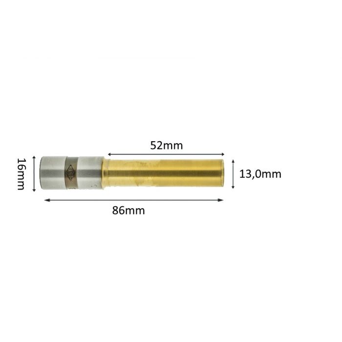 Papierbohrer titanium coating 13mm x 52mm L