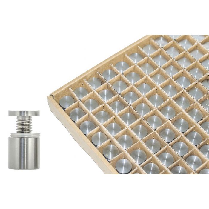 Standoffs SS 304 15x15 left-hand thread box 100pcs Standoffs SS 304 15x15 left-hand thread box 100pcs