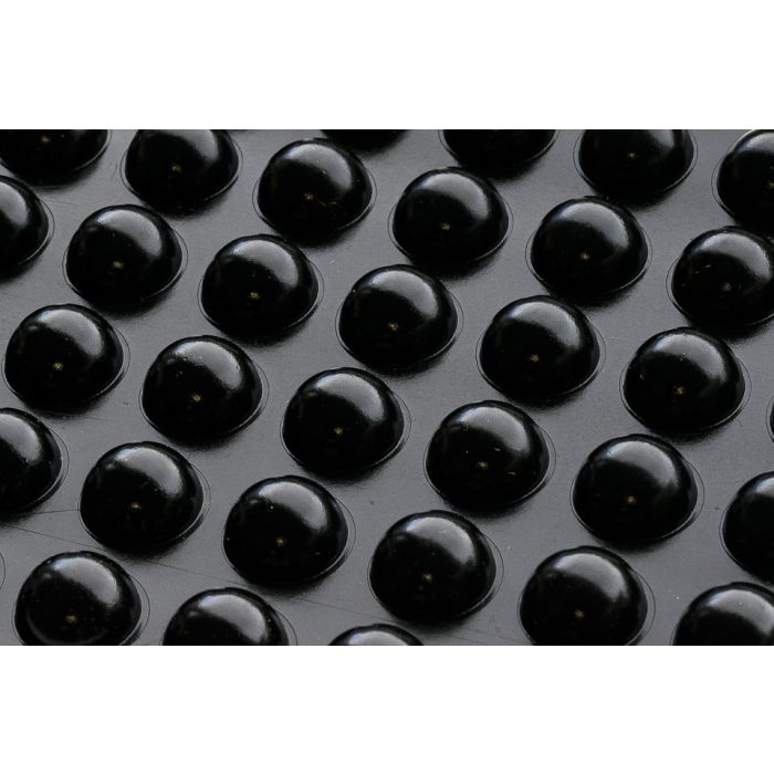 Stootdopjes 19mm bol 9,5mm hoog noir 90pcs Stootdopjes 19mm bol 9,5mm hoog noir 90pcs