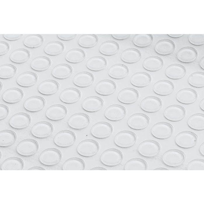 Stootdopjes 12,7mm rond 1,8mm hoog transp. 252pcs Stootdopjes 12,7mm rond 1,8mm hoog transp. 252pcs