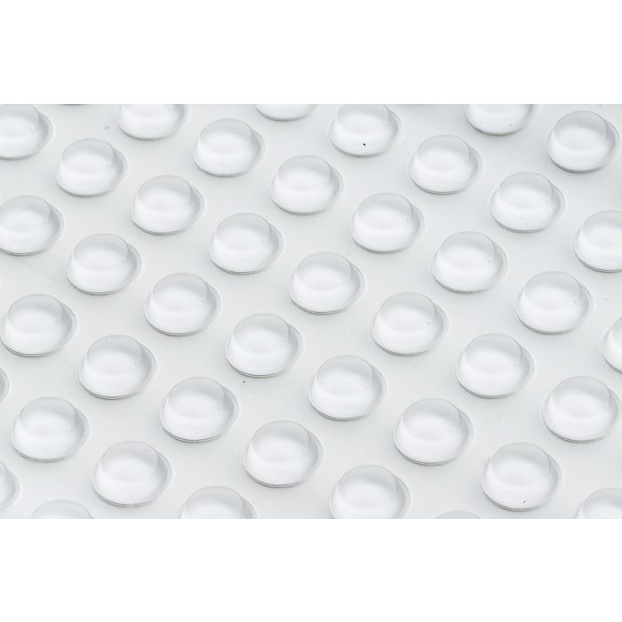 Bumperstops 14mm Cylindrical 4,5mm high transp. 136pcs Bumperstops 14mm Cylindrical 4,5mm high transp. 136pcs