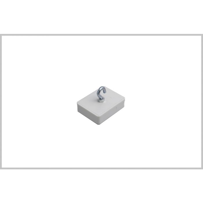 magnethook plastic white 6 kg