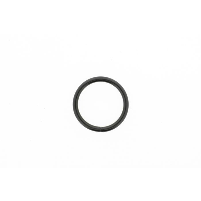 Ronde ring 25x3mm zwart