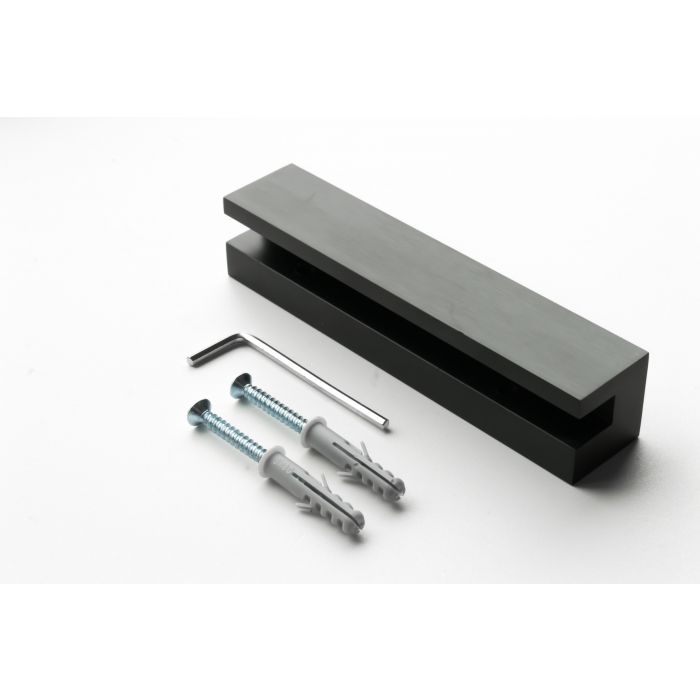 Signclamp standoffs Flag 120x25x25 black Classic Signclamp standoffs Flag 120x25x25 black Classic