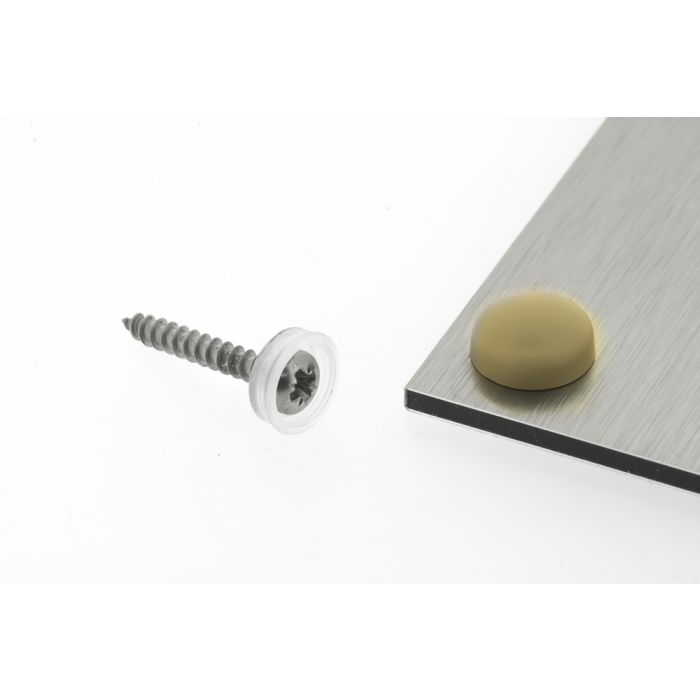 Snap Cap screw covers 13mm Beige Snap Cap screw covers 13mm Beige