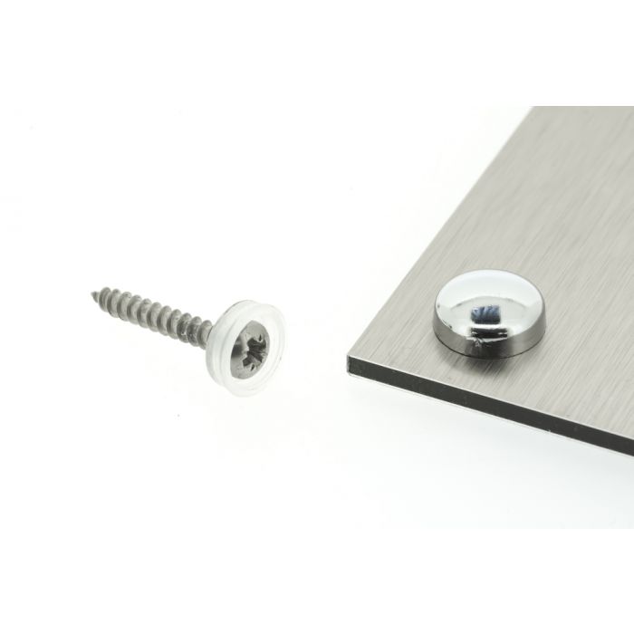 Snap Cap capuchon en plastique 13mm Chrome Snap Cap capuchon en plastique 13mm Chrome