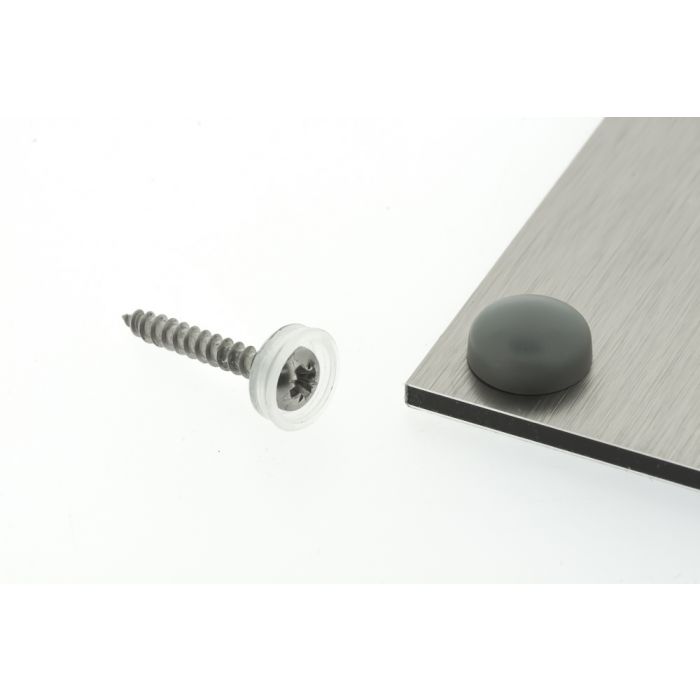 Snap Cap capuchon en plastique 13mm L.A. Grey Snap Cap capuchon en plastique 13mm L.A. Grey