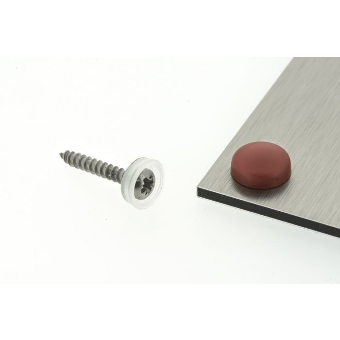 Snap Cap screw covers 13mm Smith Red Snap Cap screw covers 13mm Smith Red