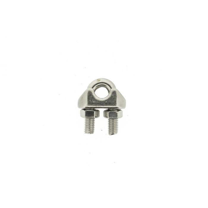 Wire rope clamp 4mm stainless steel 316 Wire rope clamp 4mm stainless steel 316