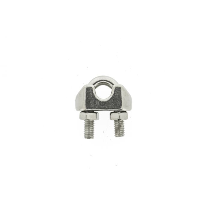 Wire rope clamp 6mm stainless steel 316