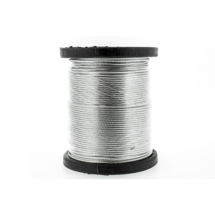 Steel cable 2mm, 100m roll Steel cable 2mm, 100m roll