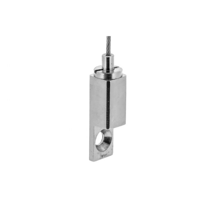 Steel cable sign clamp B8 for signage & sign panels Steel cable sign clamp B8 for signage & sign panels