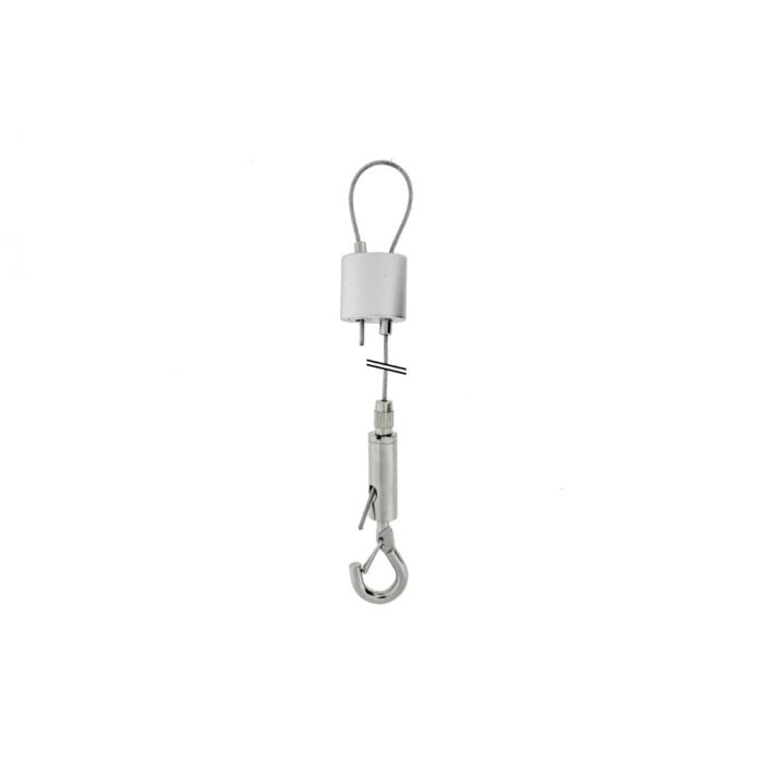 Stahlseilaufhängungs Set 15 mit Haken & Kabelgripper Stahlseilaufhängungs Set 15 mit Haken & Kabelgripper