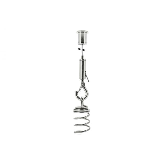 Steel cable suspension set 16 for acoustic panels Steel cable suspension set 16 for acoustic panels