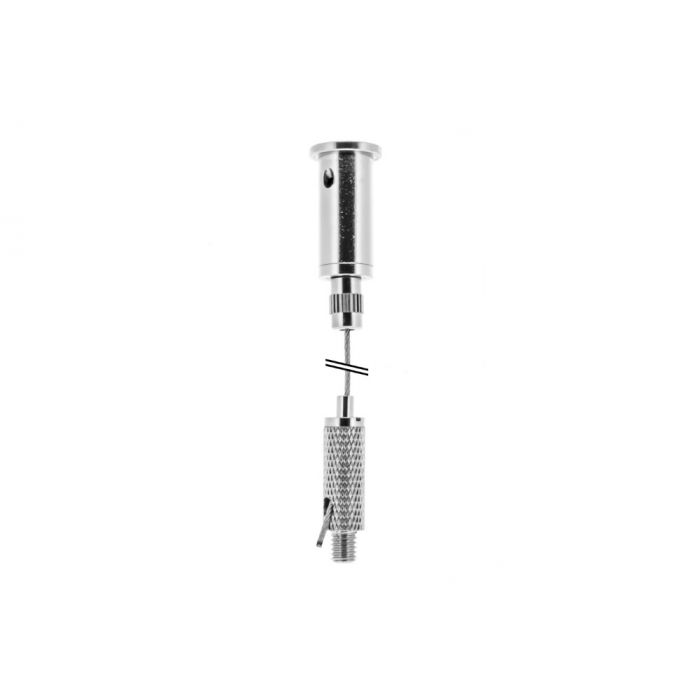 Steel cable suspension set 2 with M6 mounting Steel cable suspension set 2 with M6 mounting