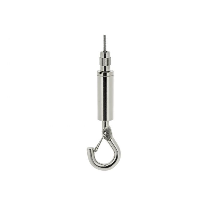 Steel cable hook H6 for 1.2-1.5mm wire, closed hook Steel cable hook H6 for 1.2-1.5mm wire, closed hook