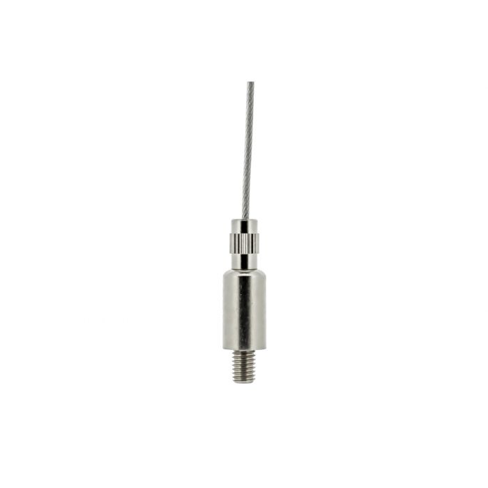 Deckenbefestigung G12 mit M5 für 1,2-1,5mm Stahlseil