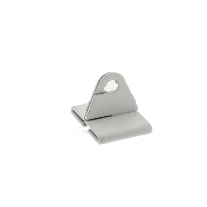 Suspended ceiling clip 20x20mm with hook white