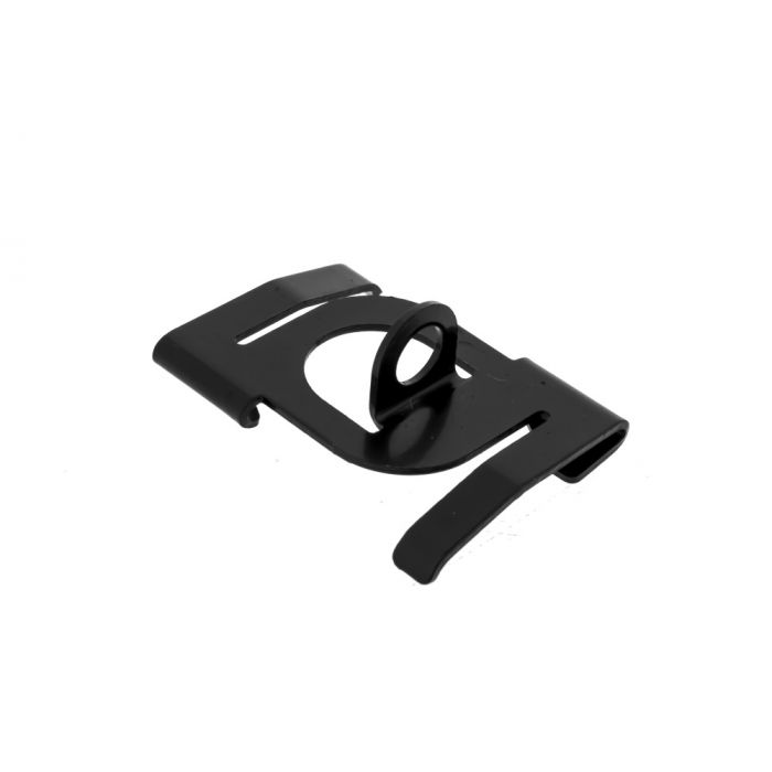 System-Deckenklemme mit 6,3mm Öse schwarz System-Deckenklemme mit 6,3mm Öse schwarz