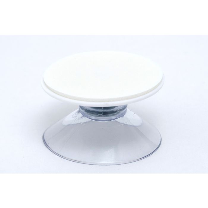 Ventouse montée  Ø 37,5 avec plaque adhésive Ø 38 mm