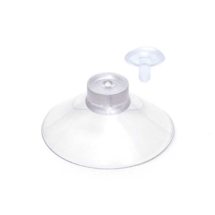 Suction cup with 2 mm hole + plug cap Suction cup with 2 mm hole + plug cap