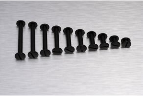 Vis Relieur en Nylon Noir